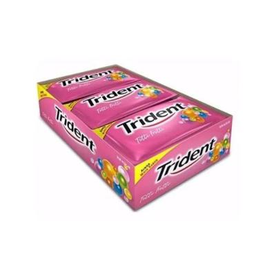 TRIDENT CHICLETE SABOR TUTTI-FRUTTI 21 UNIDADES