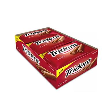 TRIDENT GOMA DE MASCAR SABOR CANELA CONTENDO 21 UNIDADES