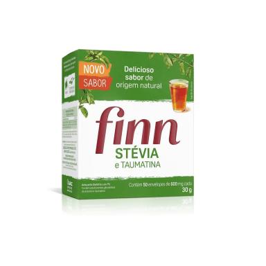 ADOçANTE FINN STEVIA EM Pó SACHE 50 UNIDADES 600MG