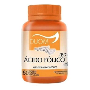 ACIDO FóLICO COM 60CAPS - DUOM