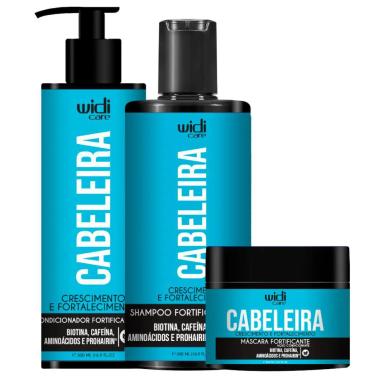 WIDI CARE CABELEIRA CRESCIMENTO E FORTALECIMENTO TRIO (3 PRODUTOS)