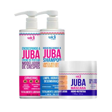 WIDI CARE KIT ENCRESPANDO A JUBA TRIO (3 PRODUTOS)