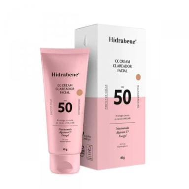 CLAREADOR FACIAL CC CREAM FPS50 40G - HIDRABENE