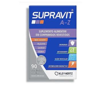 SUPLEMENTO SUPRAVIT COM 90CAPS - KLEY HERTZ