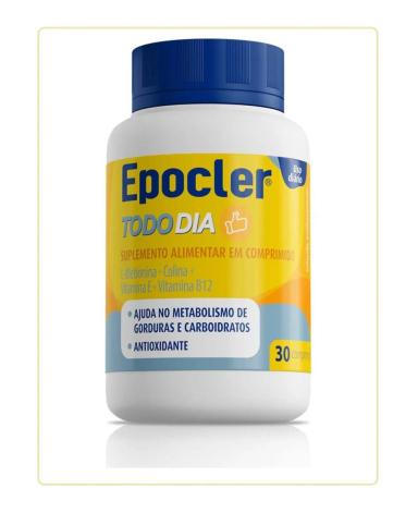 SUPLEMENTO EPOCLER TODO DIA C/30 COMPRIMIDOS - BRAINFARMA