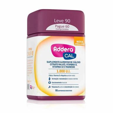 Addera Cal 1000UI 90 Comprimidos