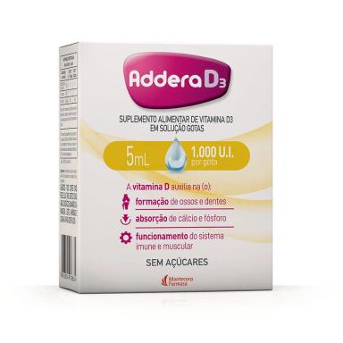 Addera D3 1000UI Gotas 5ml
