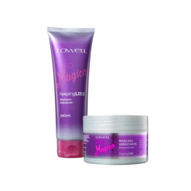 LOWELL KIT DUO LISO MáGICO MASK (2 PRODUTOS)