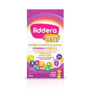Addera Kids Imunidade 600UI Gotas 75ml