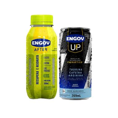 KIT ENGOV AFTER CITRUS 250ML + ENGOV UP ORIGINAL LATA 269ML