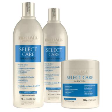 PROHALL KIT SELECT CARE TRIO PROFISSIONAL (3 PRODUTOS)