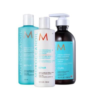 MOROCCANOIL KIT MOISTURE REPAIR CURL (3 PRODUTOS)