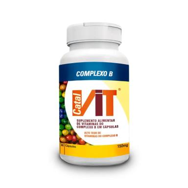 COMPLEXO B CATALVIT 90 CáPSULAS - 600MG