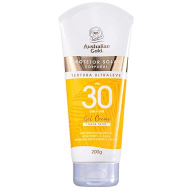 AUSTRALIAN GOLD GEL CREME FPS 30 - PROTETOR SOLAR 200G