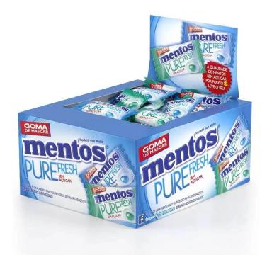 MENTOS INDIVIDUAL PURE FRESH SEM AçúCAR SORTIDO CONTENDO 60 UNIDADES