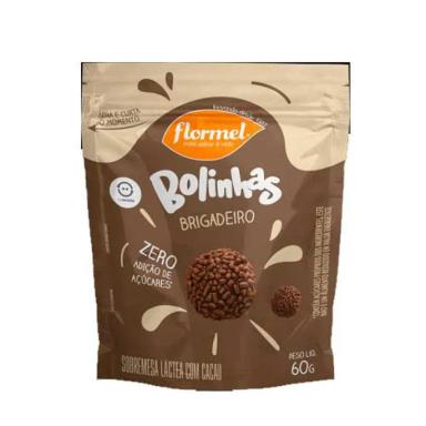 BOLINHA BRIGADEIRO ZERO AçúCAR FLORMEL 60G