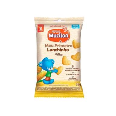 BISCOITO MEU PRIMEIRO LANCHINHO MUCILON MILHO 35G