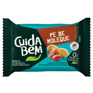 Pé DE MOLEQUE SANTA HELENA CUIDA BEM ZERO AçúCAR 30G