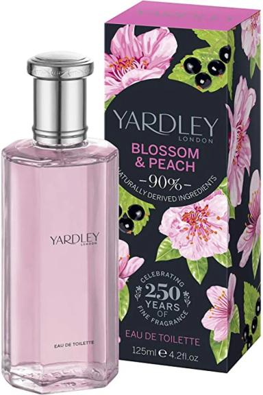YARDLEY BLOSSOM &amp;amp; PEACH EAU DE TOILETTE 125ML CELEBRATING EDITION