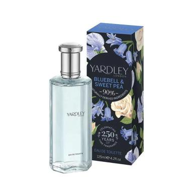YARDLEY BLUEBELL &amp;amp; SWEET PEA EAU DE TOILETTE 125ML CELEBRATING EDITION