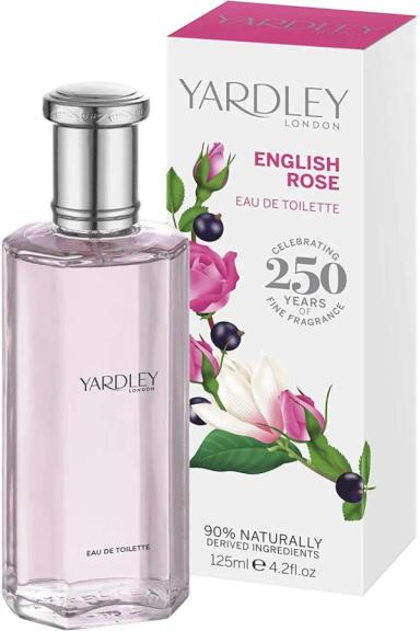 YARDLEY ENGLISH ROSE EAU DE TOILETTE 125ML CELEBRATING EDITION