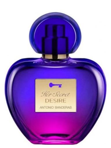 ANTONIO BANDERAS HER SECRET DESIRE EAU DE TOILETTE 80ML