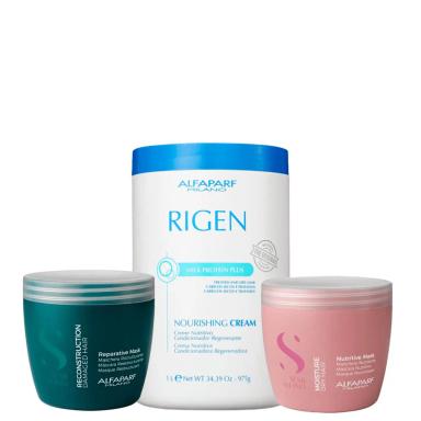 KIT CRONOGRAMA CAPILAR LISO EXTREMO - ALFAPARF