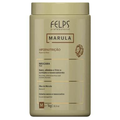 MáSCARA CAPILAR HIPERNUTRIçãO MARULA 1KG - FELPS