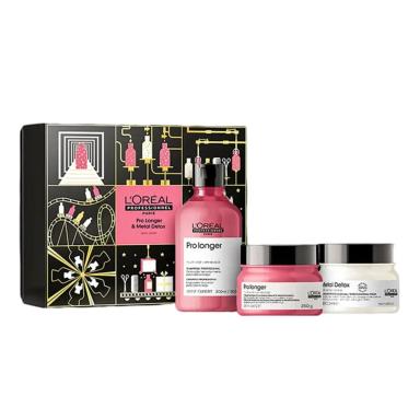 KIT L'ORéAL PRO LONGER E METAL DETOX DELUXE