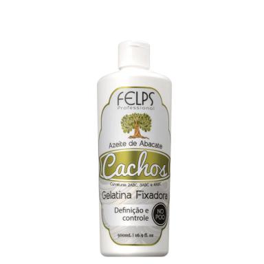 GELATINA FIXADORA CACHOS AZEITE DE ABACATE 500ML -  FELPS