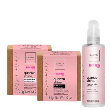 KIT SHAM, MASC EM BARRA E PROTEíNA  BY BOCA ROSA - CADIVEU