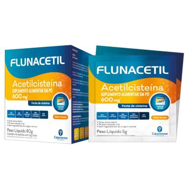 FLUNACETIL PO 600MG 16 SACHES