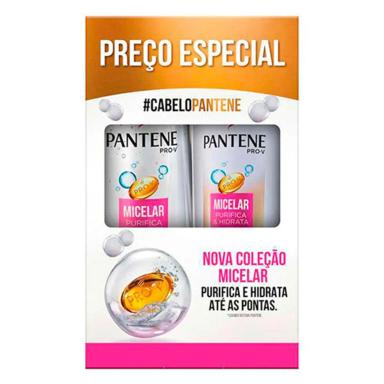 SHAMPOO PANTENE MICELAR 400ML + CONDICIONADOR 175ML