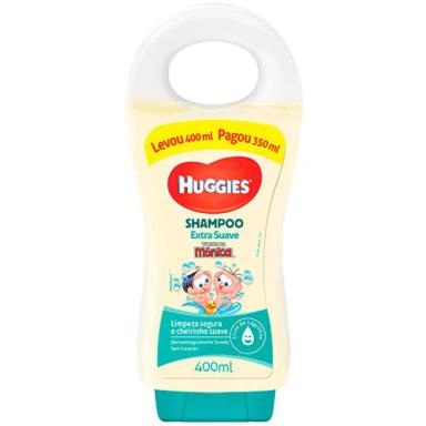 SHAMPOO HUGGIES TURMA DA MôNICA EXTRA SUAVE 400ML
