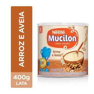 CEREAL INFANTIL MUCILON ARROZ E AVEIA 400G