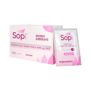 SUPLEMENTO ALIMENTAR EM Pó SOPI 30 SACHêS SEM SABOR