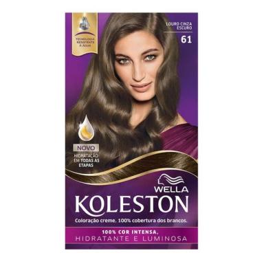 TINTURA CREME KOLESTON 61 LOURO CINZA ESCURO 1 UNIDADE
