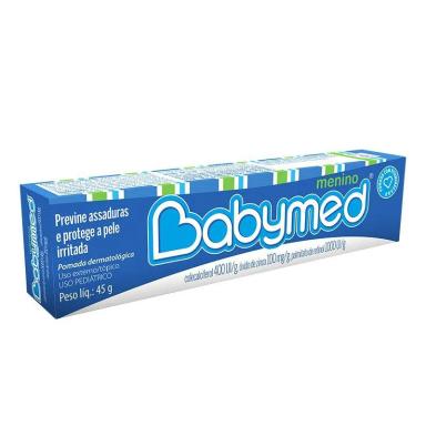 POMADA PARA ASSADURAS BABYMED MENINOS 45G