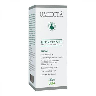 UMIDITá LOçãO HIDRATANTE PELES SENSíVEIS 120ML