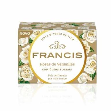 SABONETE EM BARRA FRANCIS CLáSSICO ROSAS DE VERSAILLES 90G