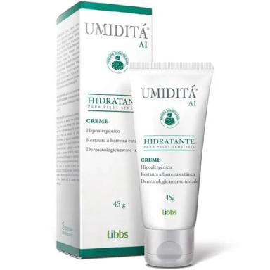 CREME HIDRATANTE UMIDITá AI PELE SECA E SENSíVEL COM 45G