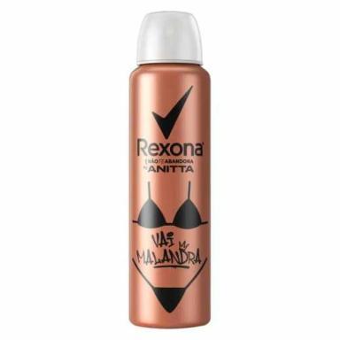 DESODORANTE AEROSOL REXONA BY ANITTA VAI MALANDRA 90G