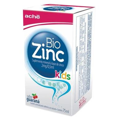 BIOZINC KIDS 2MG/0,5ML 75ML SOLUçãO ACHé
