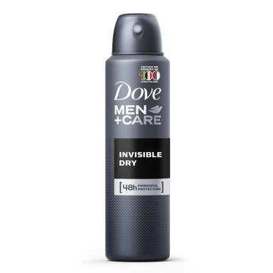DESODORANTE AEROSOL DOVE MEN+CARE INVISIBLE DRY 150ML