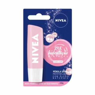 PROTETOR LABIAL NIVEA PéROLA SHINE 4,8G