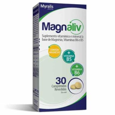 SUPLEMENTO VITAMíNICO MAGNALIV 30 COMPRIMIDOS