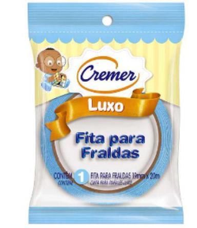 FITA ADESIVA CREMER AZUL 20M