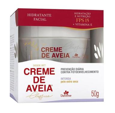 CREME DE AVEIA DAVENE FACIAL INTENSA FPS 15 50G