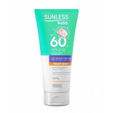 PROTETOR SOLAR KIDS SUNLESS TOQUE SECO FPS60 200G