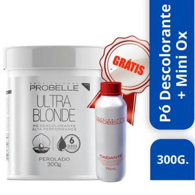 Pó DESCOLORANTE PEROLADO 300G + MINI OX PROBELLE